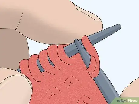 Image titled Knit Jewelry with Yarn Step 8