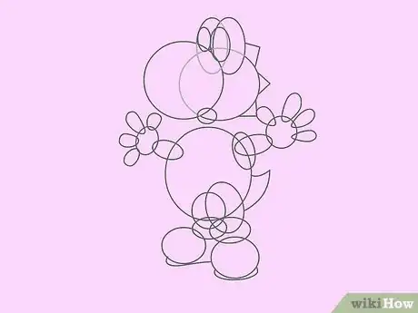Image titled Draw Yoshi from Mario Step 23