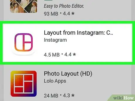 Image titled Make a Photo Collage on Facebook on Android Step 3