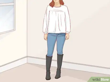 Image titled Style Tall Black Boots Step 3