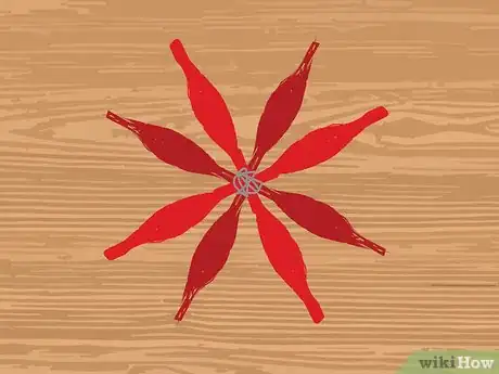 Image titled Make a Poinsettia Garland Step 6