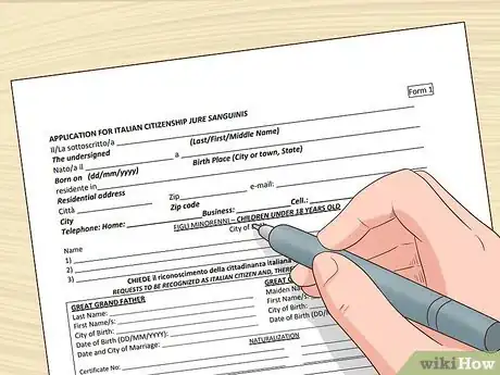 Image titled Apply for Italian Citizenship Step 10