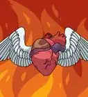 Draw a Heart with Wings