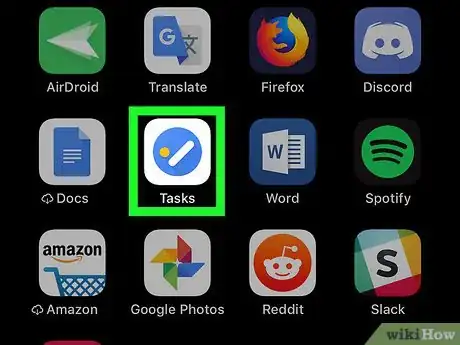 Image titled Add Google Task Lists on iPhone Step 1