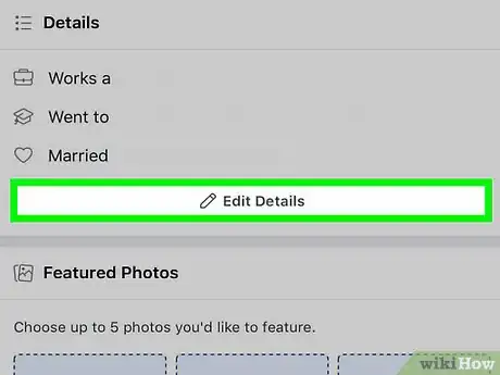 Image titled Add Work on Facebook Step 13