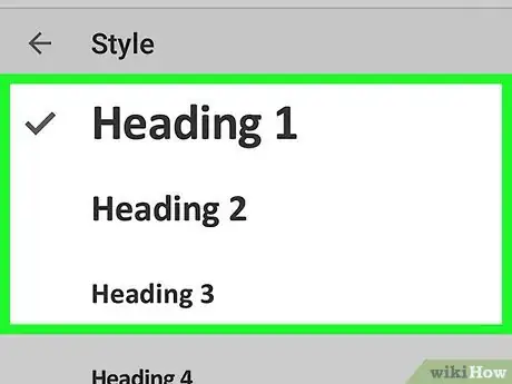 Image titled Add an Outline to a Google Doc on Android Step 8
