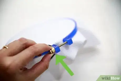 Image titled Mount Fabric in an Embroidery Hoop Step 6