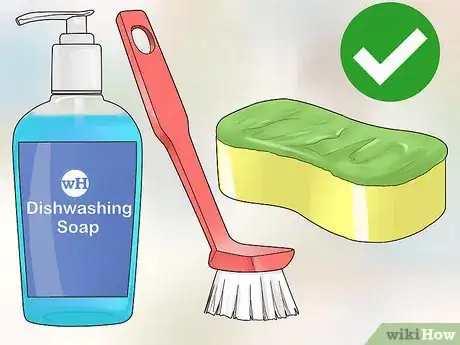 Image titled Wash the Dishes if You're Blind or Visually Impaired Step 1