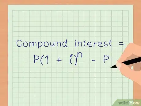 Image titled Calculate Compound Interest Payments Step 3