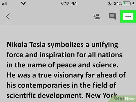 Image titled Add an Outline to a Google Doc on iPhone or iPad Step 3