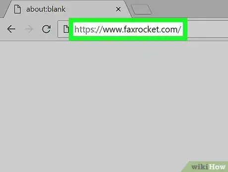Image titled Send a Fax Online Using Fax Rocket Step 2