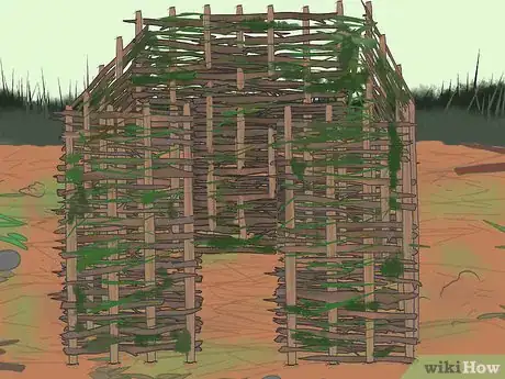 Image titled Build an Easy Woven Stick Fort Step 13