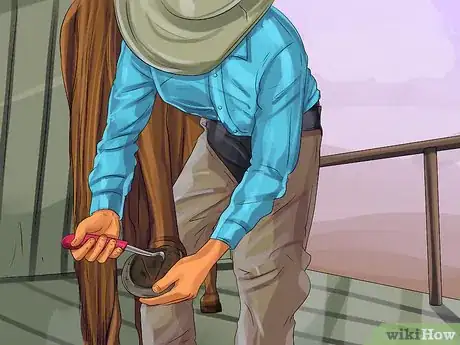 Image titled Clean a Horse's Hoof Step 10