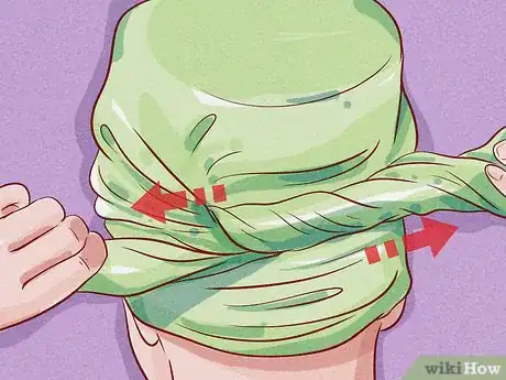 Image titled Wrap Your Hair in a Scarf for Bed Step 12