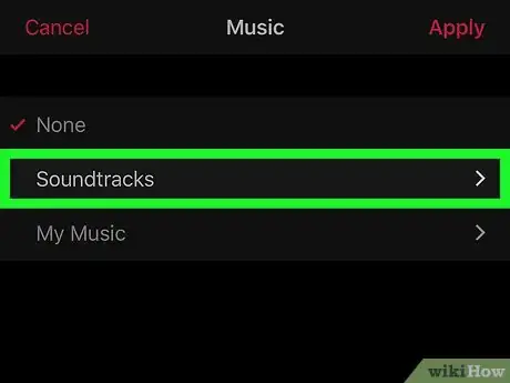 Image titled Access Music on Clips App on iPhone or iPad Step 4