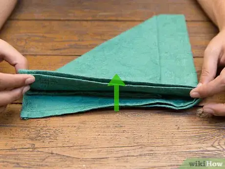 Image titled Fold a Napkin Like a Boat Step 10