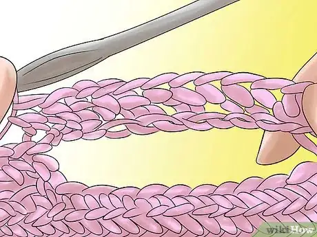 Image titled Crochet a Pink Ribbon Scarf Step 12