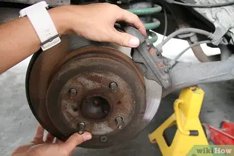 Image titled Fix Noisy Brakes Step 1