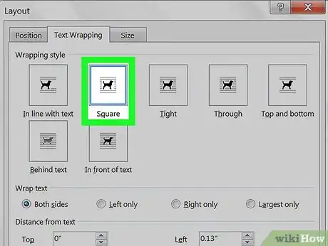 Image titled Anchor an Image in Word Step 8