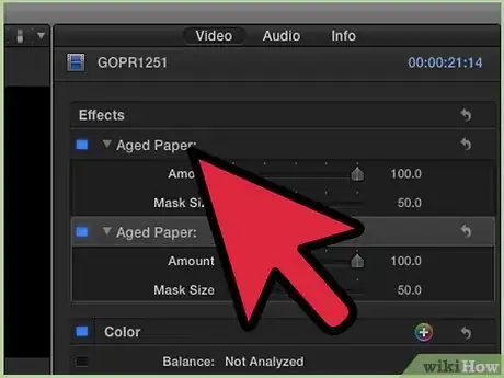 Image titled Remove an Effect in Final Cut Pro Step 13