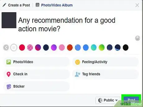 Image titled Ask for Recommendations on Facebook Step 7