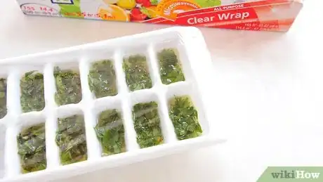 Image titled Freeze and Preserve Herbs in Olive Oil Step 7