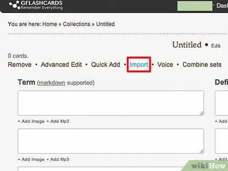 Image titled Make Flashcards With Google Doc and gFlashcards Step 7
