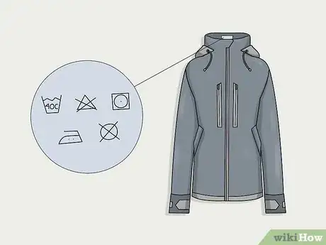Image titled Wash a Gore‐Tex Jacket Step 1