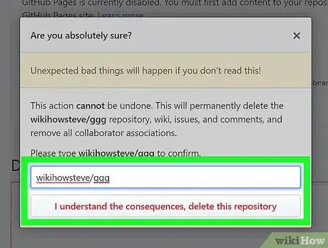 Image titled Delete a Repository Step 6