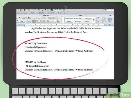 Image titled Draft a Broker Listing Agreement Step 27