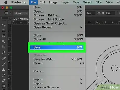 Image titled Convert an Image Into a Line Drawing Using Photoshop Step 29