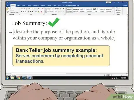 Image titled Create a Job Description Template Step 7