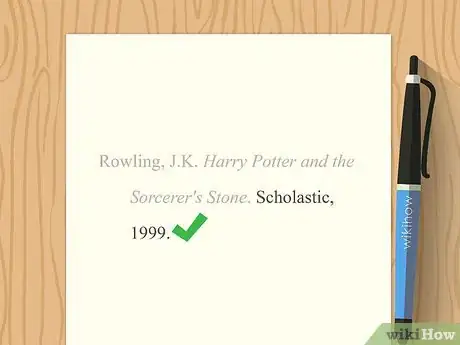 Image titled Cite a Book in MLA Style Step 8