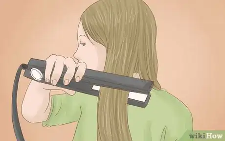 Image titled Straighten Permed Hair Step 5