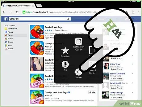 Image titled Play Facebook Games on an iPad Step 13
