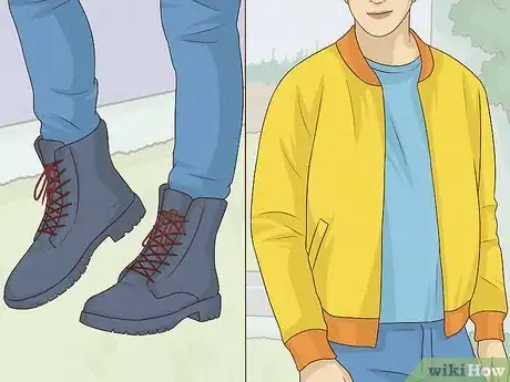 Image titled Style Heeled Combat Boots Step 1