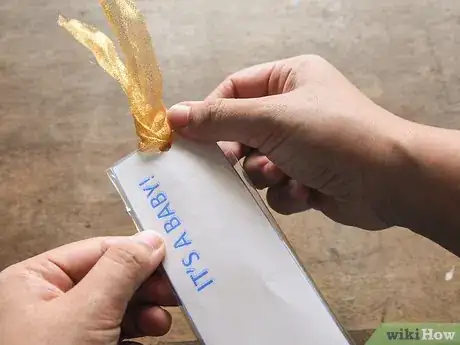 Image titled Make Bookmarks for a Baby Shower Step 26
