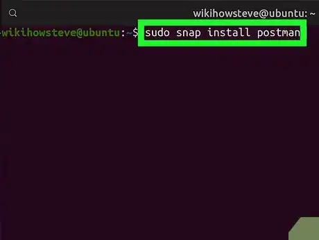 Image titled Install Postman in Ubuntu Step 5