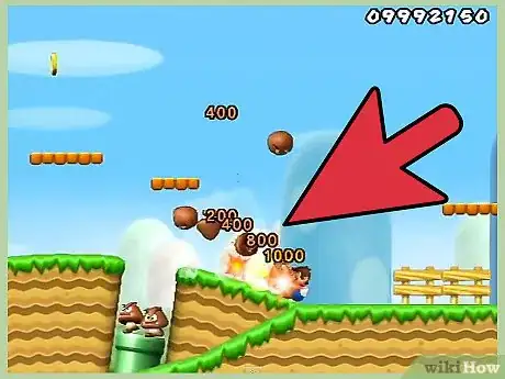 Image titled Destroy a Goomba in Super Mario Bros Step 8