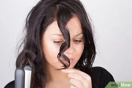 Image titled Wave Your Hair With a Flat Iron Step 6