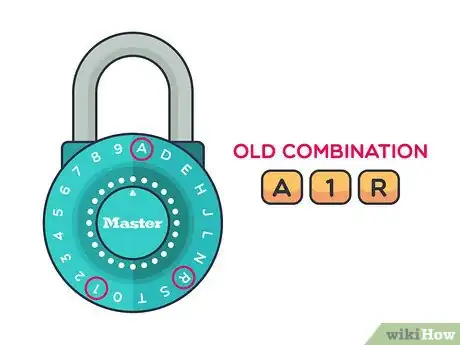 Image titled Reset a Master Lock Step 1