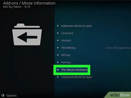Image titled Search for Movies on Kodi on Android Step 8