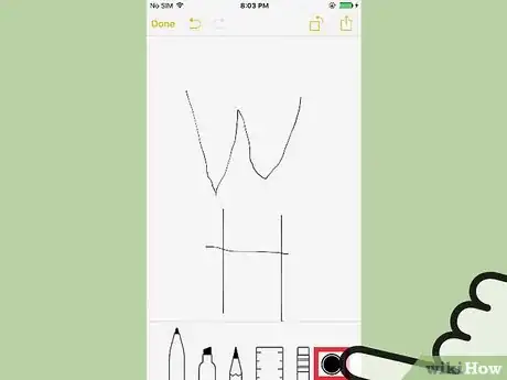 Image titled Draw in iPhone Notes Step 9