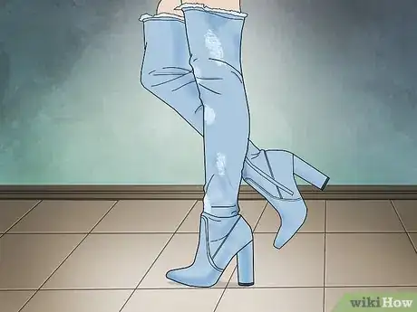 Image titled Wear Denim Boots Step 7