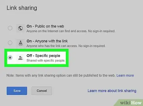 Image titled Unshare on Google Drive on PC or Mac Step 6