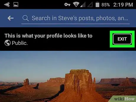 Image titled View As on Facebook App on Android Step 5