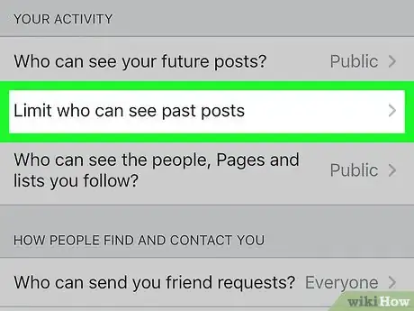 Image titled Delete All Old Facebook Posts on iPhone or iPad Step 15