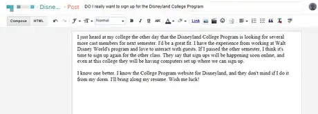 Image titled Write a Disney College Program Blog Part 7 Step 2.png