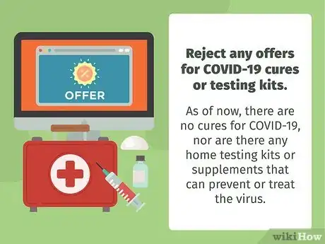 Image titled Avoid Coronavirus Scams Step 1