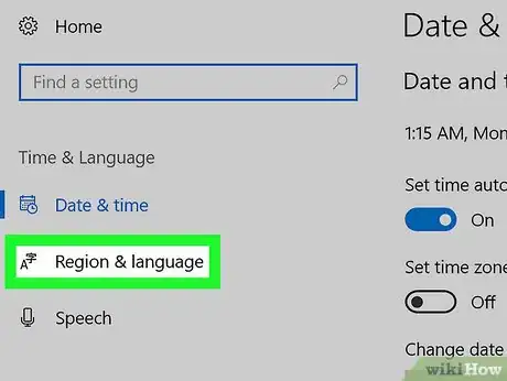 Image titled Change System Language on Windows Step 3